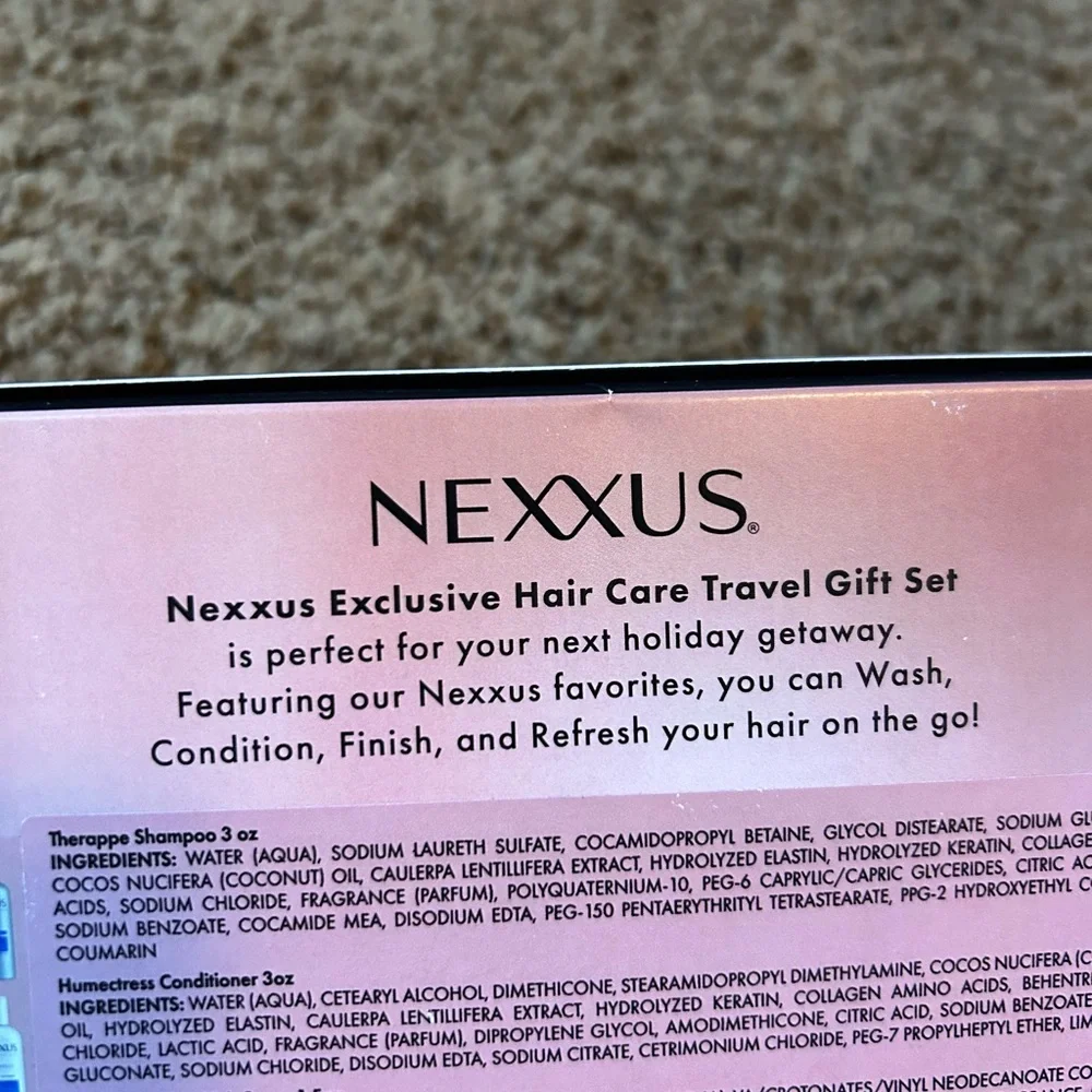 Nexxus Exclusive Hair Care Travel‎ Gift Set NWT